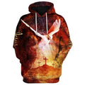 FUNSTUFFPRINT 3D Faith Over Fear Jesus Hoodies Jesus Hoodie Men & Women Christian 3D Hoodie and Zip Hoodie
