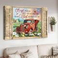 Farm Truck, Accept What Is Let Go Of What Was Have Faith In What Will Be Poster and Canvas