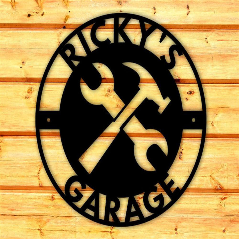 Fathers Day Metal Sign, Work Shop Metal Sign, Fathers Day Gift, Gift for Dad, Gift for Grandpa