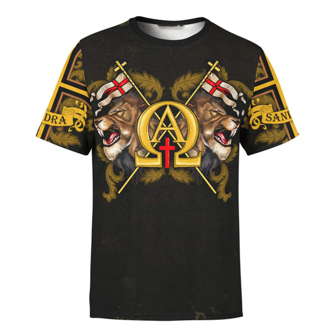 FUNSTUFFPRINT Fear Not For Jesus Jesus Lion Customized Shirt - Christian 3D T-shirt