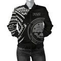 FUNSTUFFPRINT Federated States of Micronesia Pattern Women's 3D Bomber Jacket