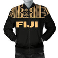 FUNSTUFFPRINT Fiji Bomber Jacket - Polynesian Gold Version 3D Bomber Jacket