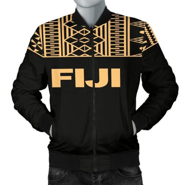 FUNSTUFFPRINT Fiji Bomber Jacket - Polynesian Gold Version 3D Bomber Jacket