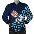FUNSTUFFPRINT Fiji Polynesian Men's Bomber Jacket Coat Of Arms 3D Bomber Jacket