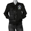FUNSTUFFPRINT Finkel Germany Men's Bomber Jacket - German Family Crest 3D Bomber Jacket