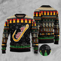 FUNSTUFFPRINT Fishing Bite Me Ugly Christmas Sweater, Christmas Sweater, Ugly Sweater, Funny Xmas Sweaters Ugly Sweater