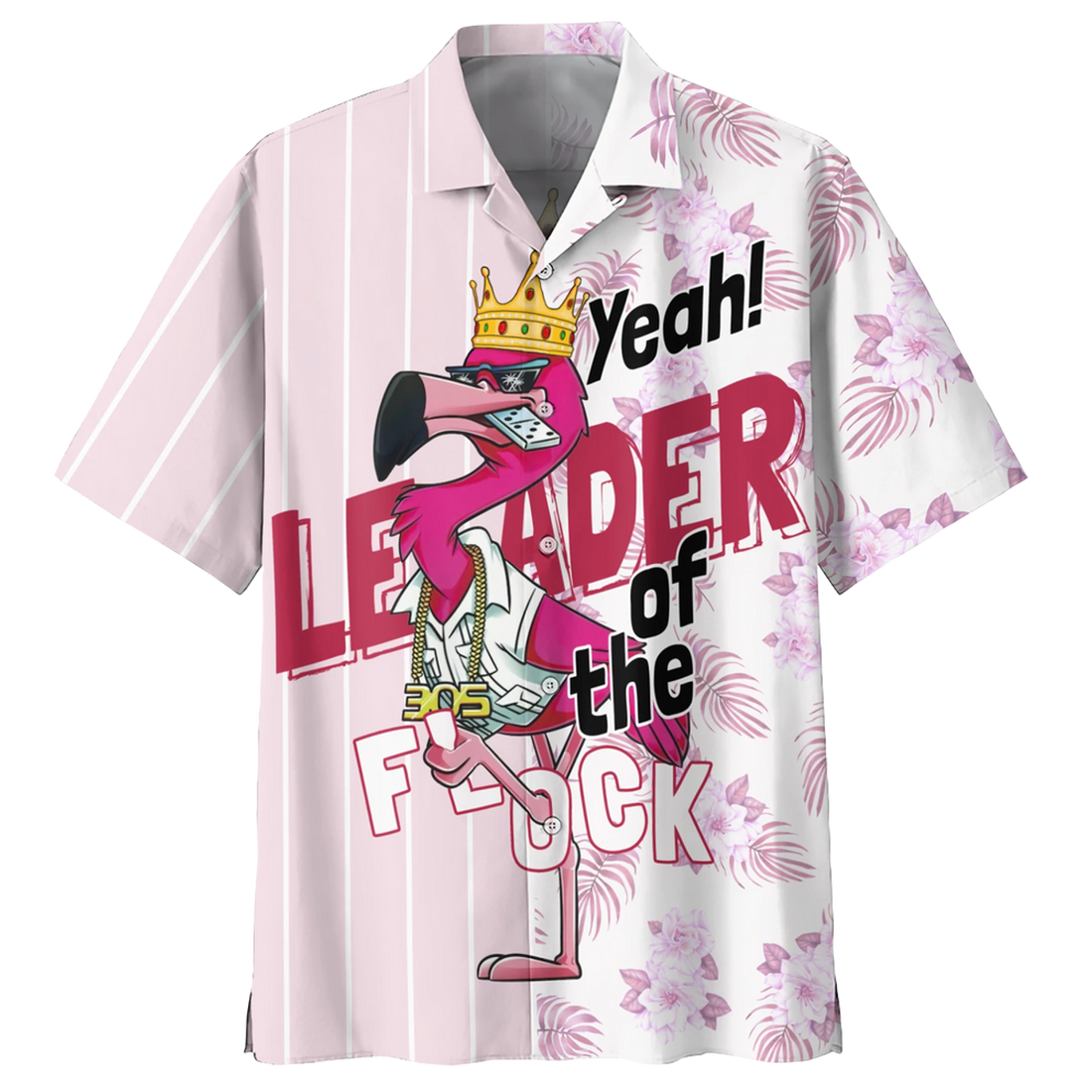 Flamingo Hawaiian Shirt, Summer Hawaiian Shirt for men and women