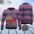 FUNSTUFFPRINT Flamingo Merry Flocking Christmas Ugly Christmas Sweater, Christmas Sweater, Ugly Sweater, Funny Xmas Sweaters Ugly Sweater