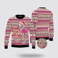 FUNSTUFFPRINT Flamingo Ugly Christmas Sweater For Men & Women Adult – Christmas Gifts For Frends Ugly  Sweater
