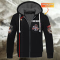 FUNSTUFFPRINT Barber Personalized Name 3D Hoodie and Zip Hoodie