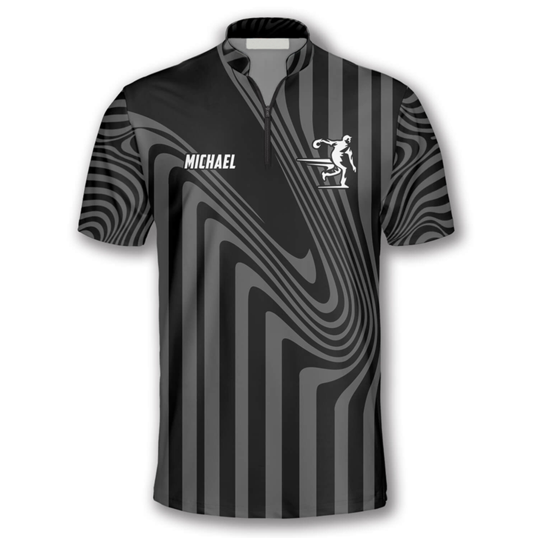Custom Flow Alley Custom Bowling Jerseys for Men, Personalized Name Team Name Bowling Shirt