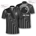 Custom Flow Alley Custom Bowling Jerseys for Men, Personalized Name Team Name Bowling Shirt