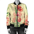 FUNSTUFFPRINT Flower Art 3D Bomber Jacket