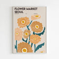 Flower Market Seoul, Flower Lover, Poster Decor, Wall Poster Poster and Canvas