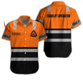 Custom Forklift Driver Hawaiian Shirt, Forklift Operator Apparel
