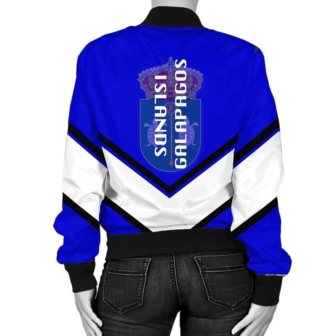 FUNSTUFFPRINT France Coat Of Arms Women Bomber Jacket Lucian Style 3D Bomber Jacket