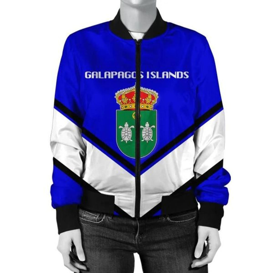 FUNSTUFFPRINT France Coat Of Arms Women Bomber Jacket Lucian Style Bomber Jacket