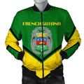 FUNSTUFFPRINT French Guiana Coat Of Arms Men Bomber Jacket Lucian Style 3D Bomber Jacket