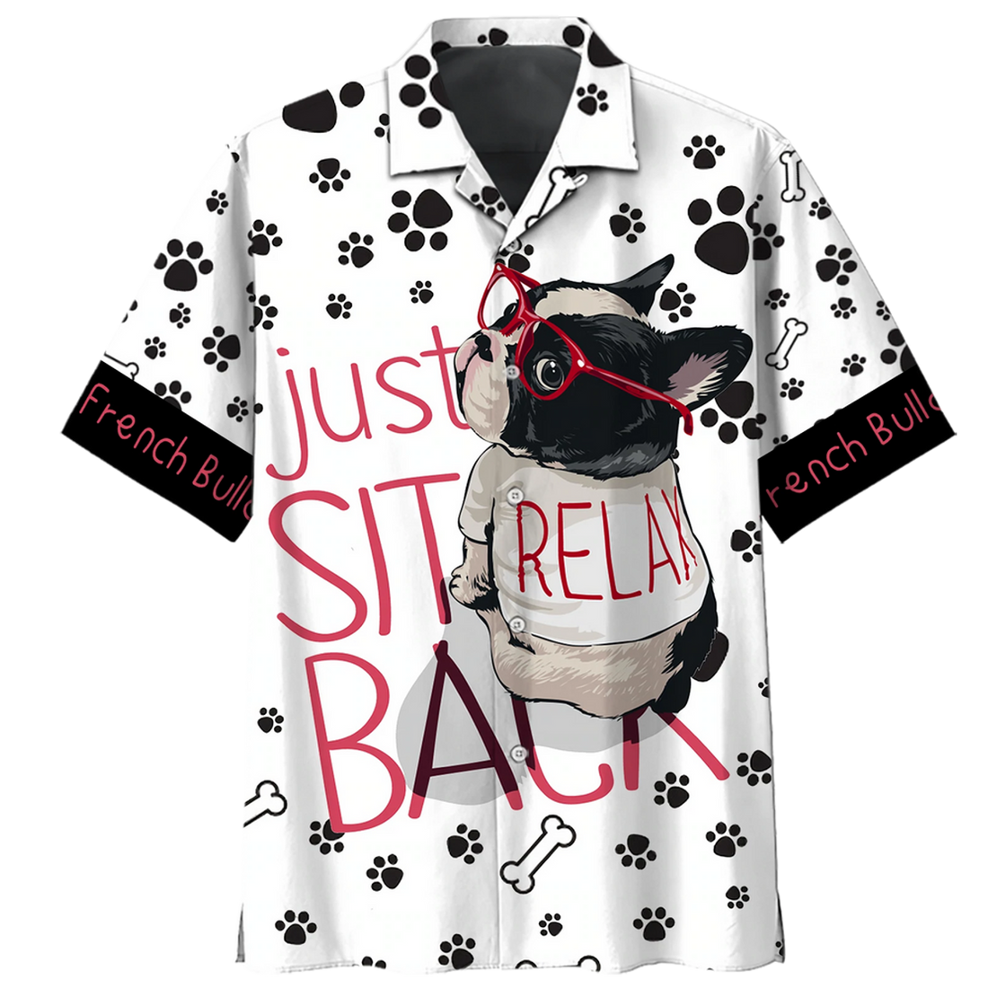 French Bulldog Hawaiian Shirt For Men, Women, Summer Gift for Dog lovers