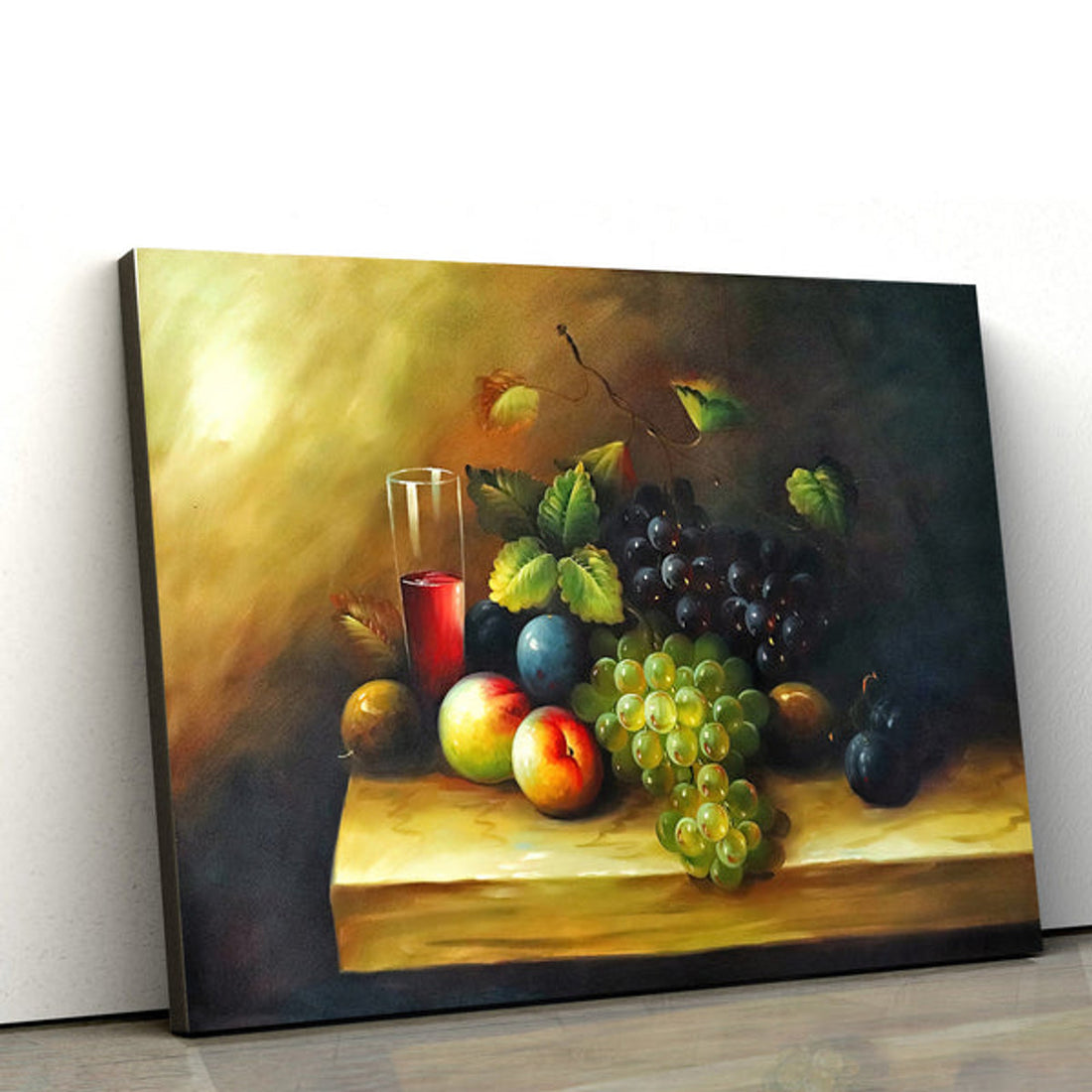 Fruits Original Oil Painting Canvas Wall Art - Canvas Wall Decor - Home Decor Living Room