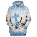 FUNSTUFFPRINT 3D Fueled By Coffee And Jesus 3D Hoodie and Zip Hoodie