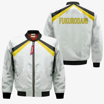 FUNSTUFFPRINT Fukurodani Academy Bomber Jacket Custom Haikyuu Cosplay Costumes 3D Bomber Jacket