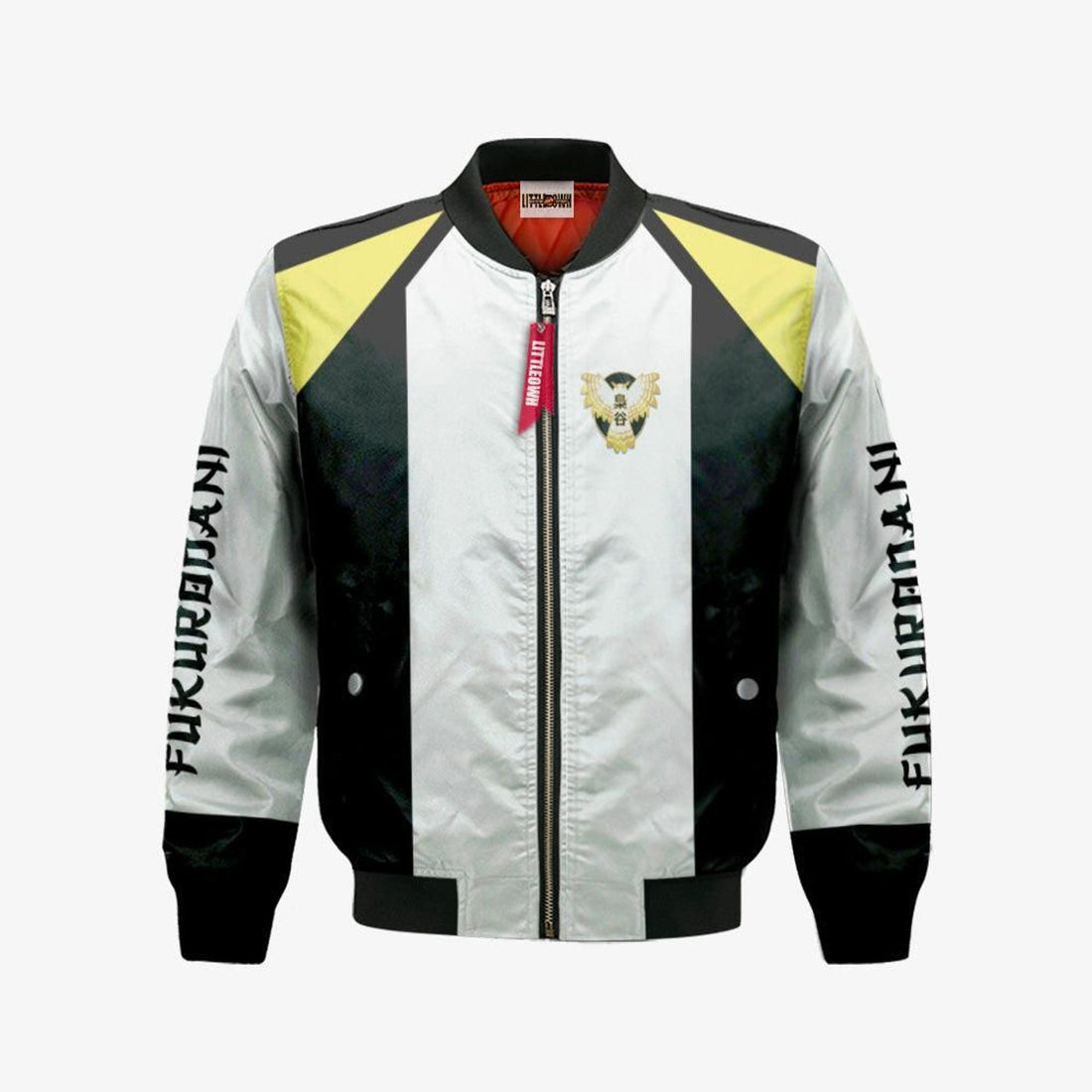 FUNSTUFFPRINT Fukurodani Academy Bomber Jacket Haikyuu Cosplay Costumes 3D Bomber Jacket