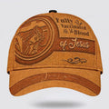 FUNSTUFFPRINT Fully Vaccinated By The Blood Of Jesus Christian God Lord Baseball Cap - Christian Hats for Men and Women
