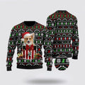 FUNSTUFFPRINT Funny Corgi In The Gift Box Ugly Ugly Christmas Sweater For Men And Women, Gift For Christmas, Best Winter Christmas Outfit Ugly  Sweater
