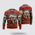 FUNSTUFFPRINT Funny Cows Ugly Christmas Sweater, Farm Sweater, Christmas Gift, Best Winter Outfit Christmas Ugly Sweater