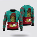 FUNSTUFFPRINT Funny Dachshund Breakfast Ugly Christmas Sweater For Men And Women, Gift For Christmas, Best Winter Christmas Outfit Ugly Sweater