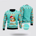 FUNSTUFFPRINT Funny Dog Merry Corgmas Christmas Ugly Christmas Sweater For Men And Women, Gift For Christmas, Best Winter Christmas Outfit Ugly Sweater