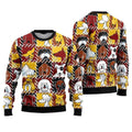 FUNSTUFFPRINT Funny Dog Sad Face Christmas Ugly Christmas Sweater For Men And Women, Gift For Christmas, Best Winter Christmas Outfit Ugly Sweater