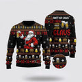 FUNSTUFFPRINT Funny Drinking With Claus Ugly Christmas Sweater For Christmas – Christmas Gifts For Frends Ugly  Sweater