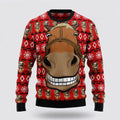 FUNSTUFFPRINT Funny Horse Christmas Ugly Christmas Sweater – Sweater Gifts For Pet Lover Ugly  Sweater