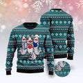 FUNSTUFFPRINT Funny Shark Ugly Christmas Sweater, Christmas Sweater, Ugly Sweater, Funny Xmas Sweaters Ugly Sweater
