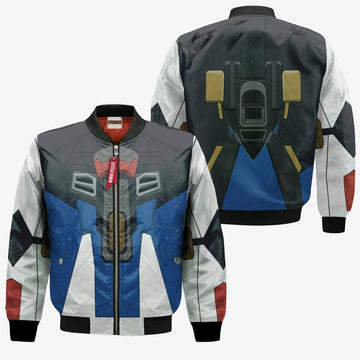 FUNSTUFFPRINT G Gundam Bomber Jacket Custom Cosplay Costumes 3D Bomber Jacket