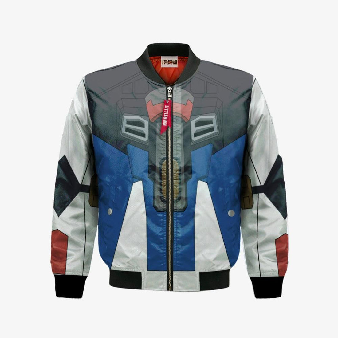 FUNSTUFFPRINT G Gundam Bomber Jacket Custom Cosplay Costumes 3D Bomber Jacket