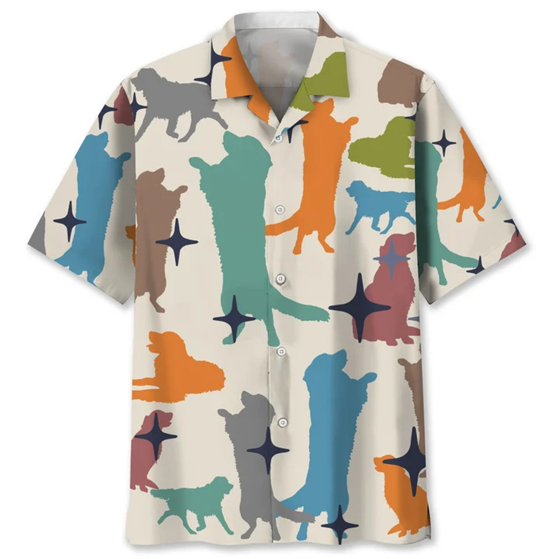 Golden Retriever vintage Hawaiian Shirt, Hawaiian shirt for men, Summer gift for Dog lovers