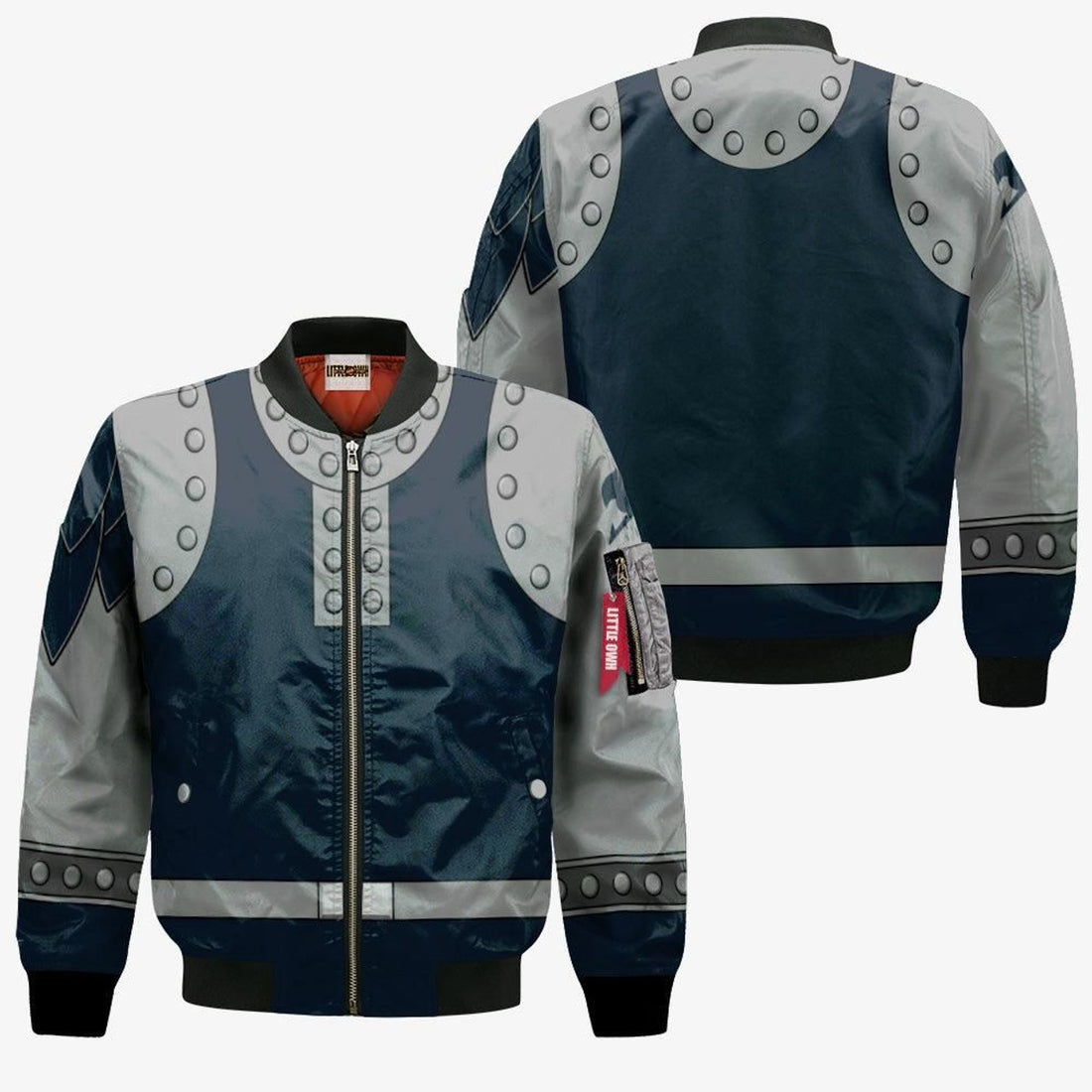 FUNSTUFFPRINT Gajeel Redfox Bomber Jacket Custom Fairy Tail Cosplay Costumes 3D Bomber Jacket
