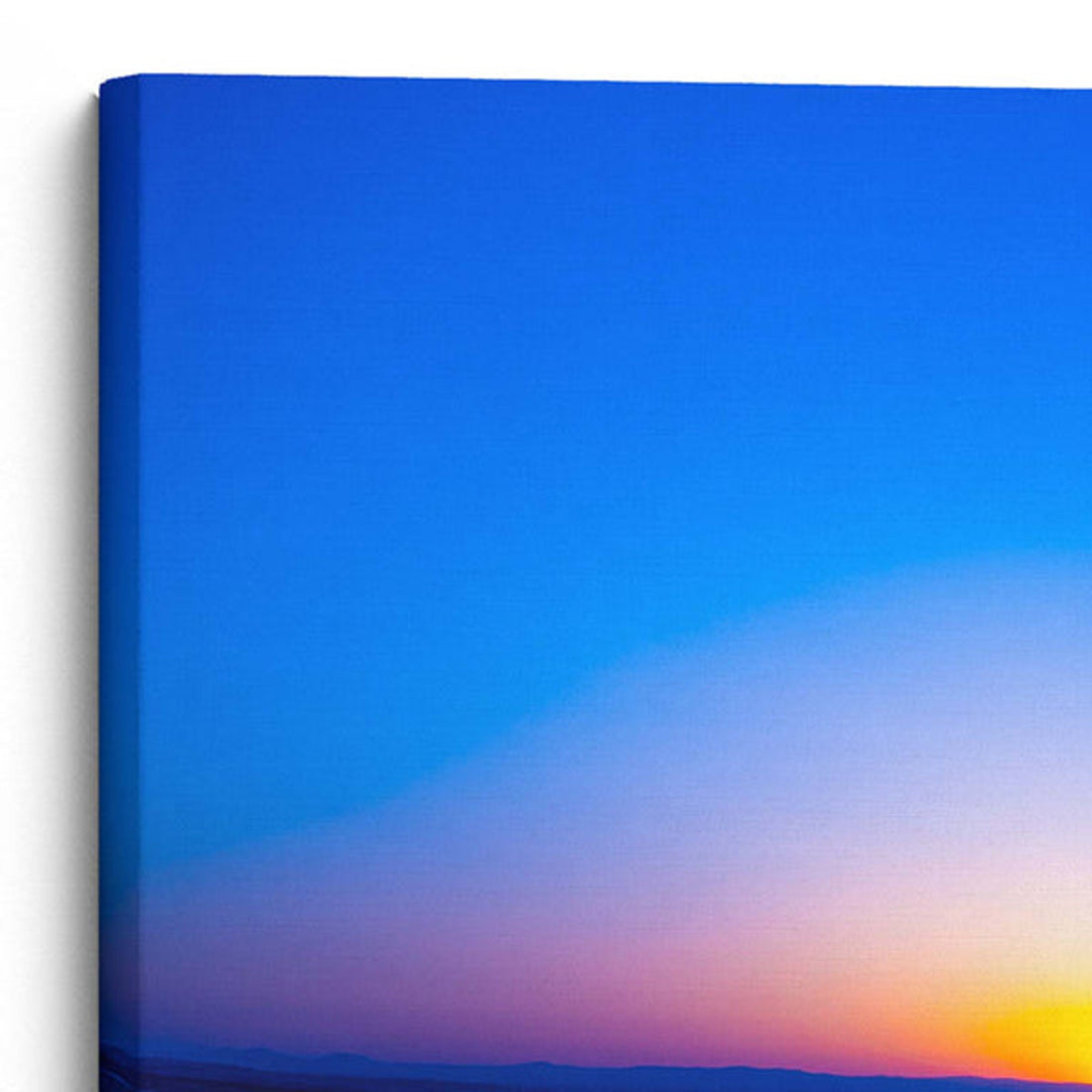 Galilee Dawn Morning Breaks On The Sea Of Galilee Canvas Wall Art - Large Wrapped Canvas Art