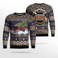 FUNSTUFFPRINT Get Festive With Ocoee Fire Department Ugly Christmas Sweater! – Christmas Gifts For Firefighters Ugly  Sweater