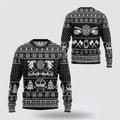 FUNSTUFFPRINT Get Festive With Our Firefighter Ugly Christmas Sweater – Christmas Gifts For Firefighters Ugly  Sweater