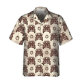 Gift For Cars Lovers Retro Jee Seamless Pattern Hawaiian Shirt