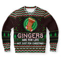 FUNSTUFFPRINT Ginger Are For Life Not Just For Christmas Ugly Christmas Sweater, Christmas Sweater, Ugly Sweater, Funny Xmas Sweaters Ugly Sweater