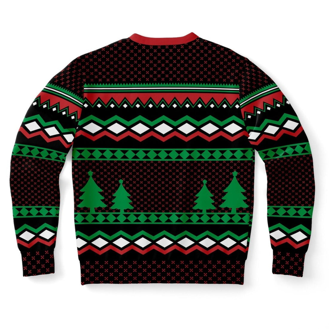 FUNSTUFFPRINT Gingerbread in a Cup Ugly Christmas Sweater, Christmas Sweater, Ugly Sweater, Funny Xmas Sweaters Ugly Sweater