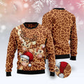 FUNSTUFFPRINT Giraffe Funny Ugly Christmas Sweater, Christmas Sweater, Ugly Sweater, Funny Xmas Sweaters Ugly Sweater