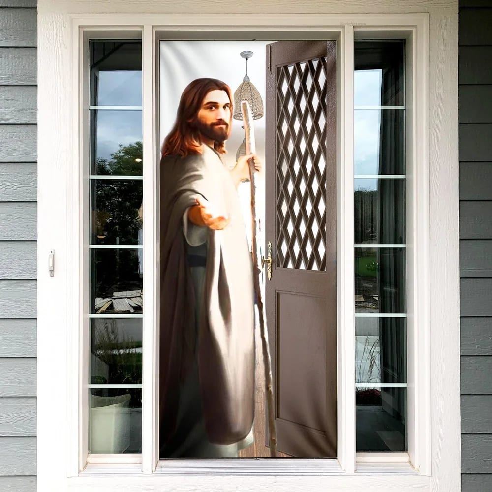 Give Me Your Hand Door Cover, Christian Door Decor, Door Christian Church, Christian Door Plaques