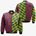 FUNSTUFFPRINT Giyuu Tomioka Pattern Bomber Jacket Custom KNY Cosplay Costumes 3D Bomber Jacket