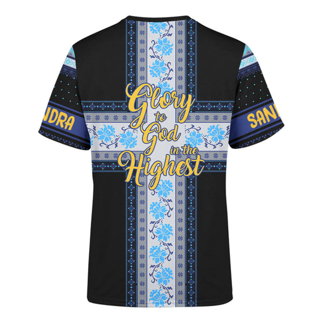 FUNSTUFFPRINT Glory To God In The Highest Customized Sweater - Christian 3D T-shirt